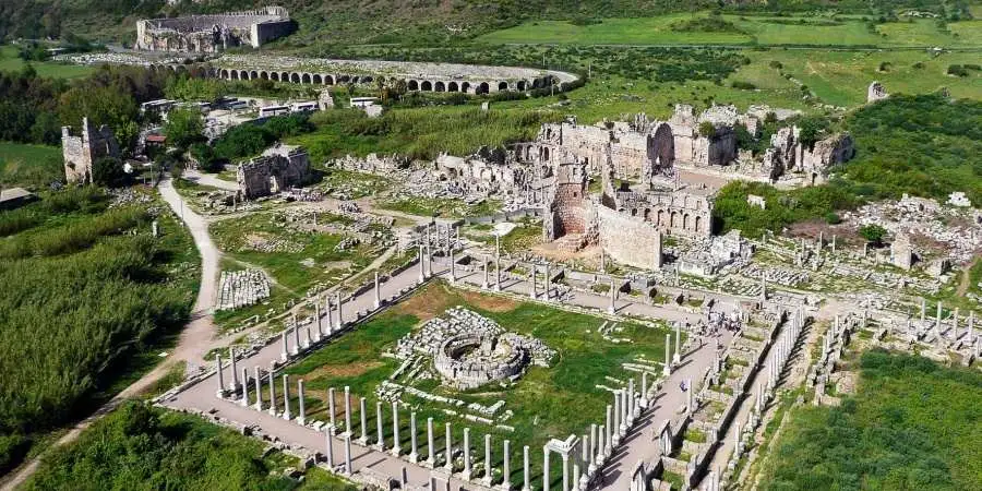 Aspendos Perge Kurşunlu Tour: Top Side Touren, Jeep Safari & Mix Exkursionen