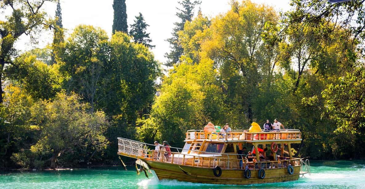 Manavgat-Bootstour von Antalya: Flusskreuzfahrt, Wasserfall & Markt-Abenteuer