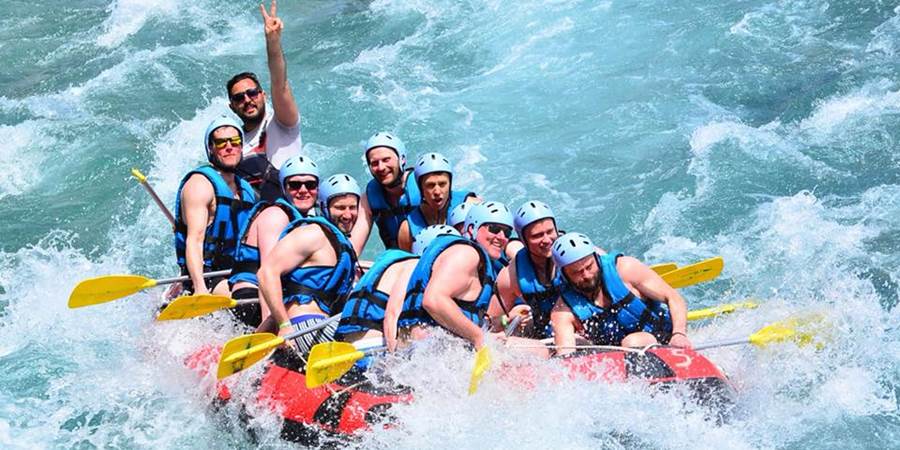 Rafting- und Buggy-Safari-Tour Antalya Köprüçay Nervenkitzel & Schlammiger Spaß